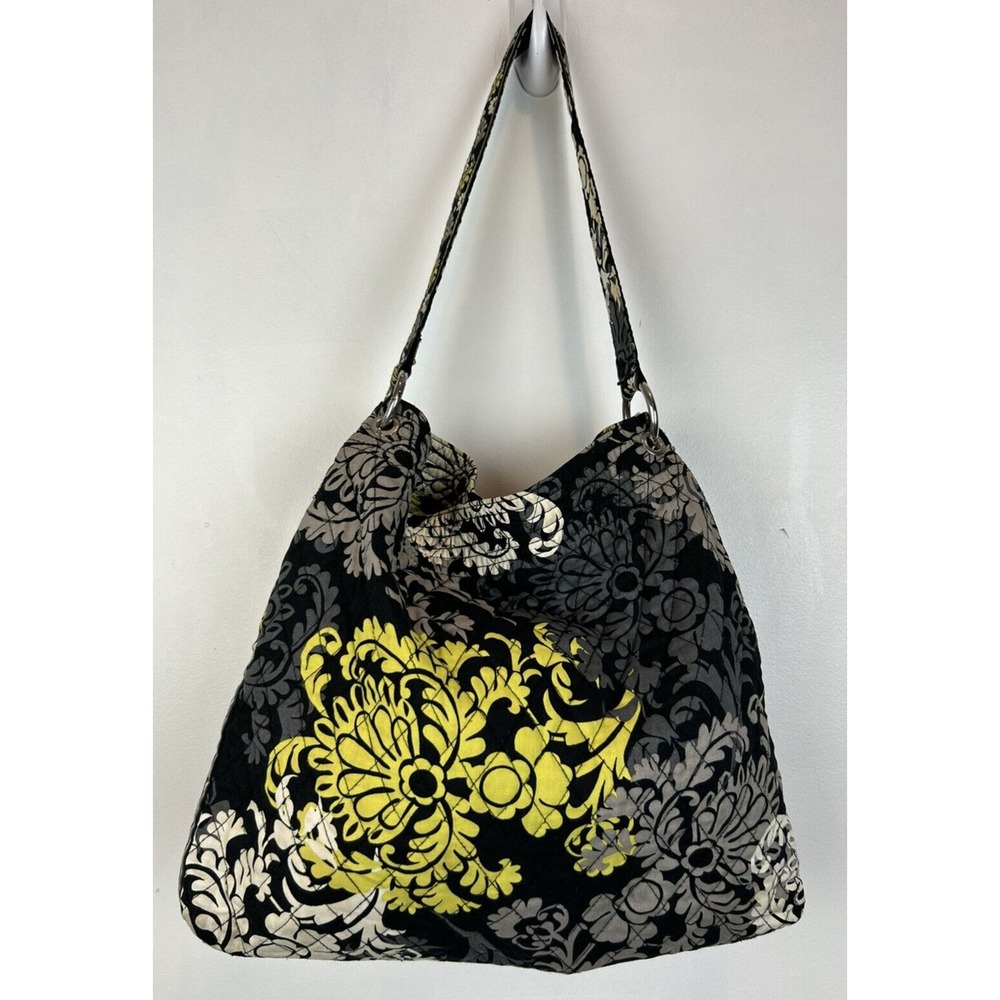 Vera Bradley Shoulder Bag Tote Baroque Print Purse Retired
